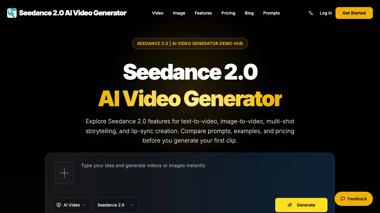 Seedance 2.0 screenshot