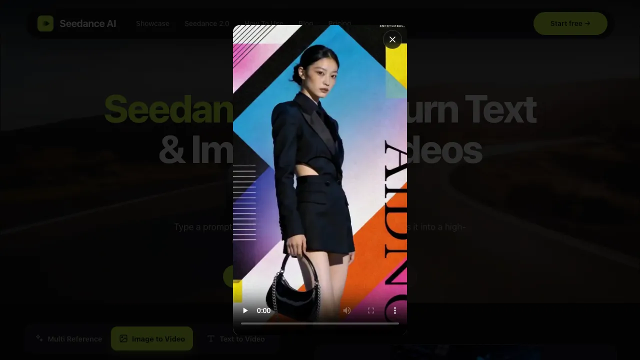 Seedance screenshot