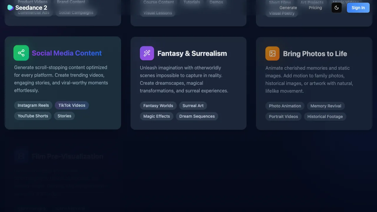 Seedance 2 screenshot