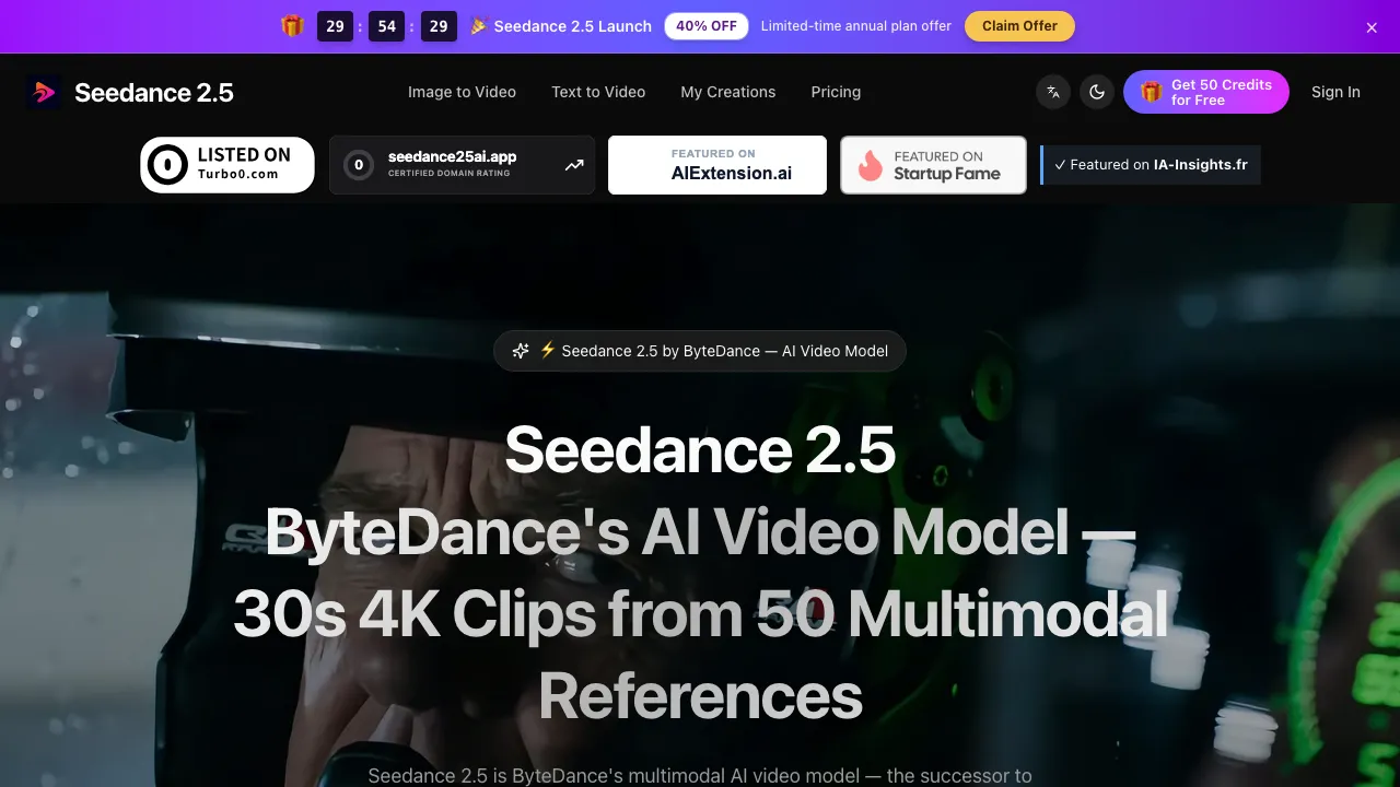 Seedance screenshot