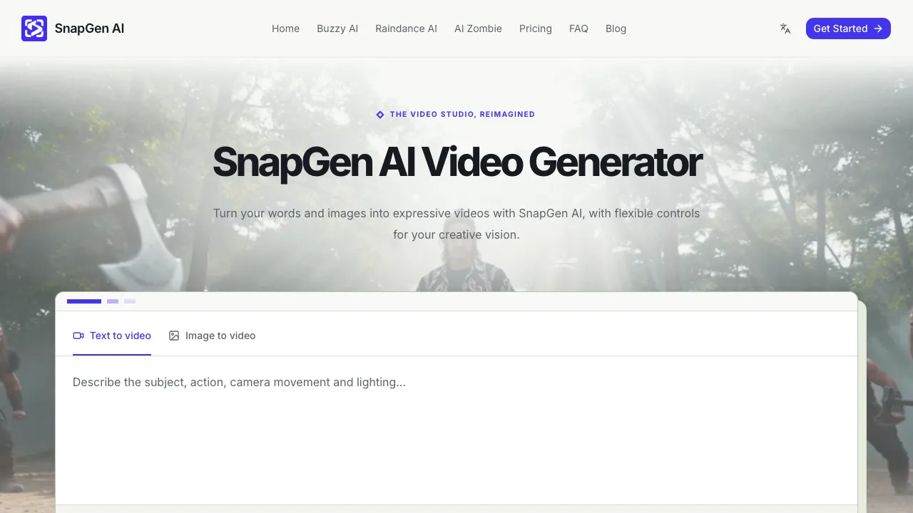 SnapGen AI screenshot