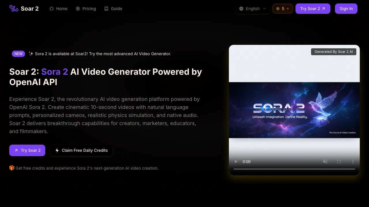 Soar 2 screenshot
