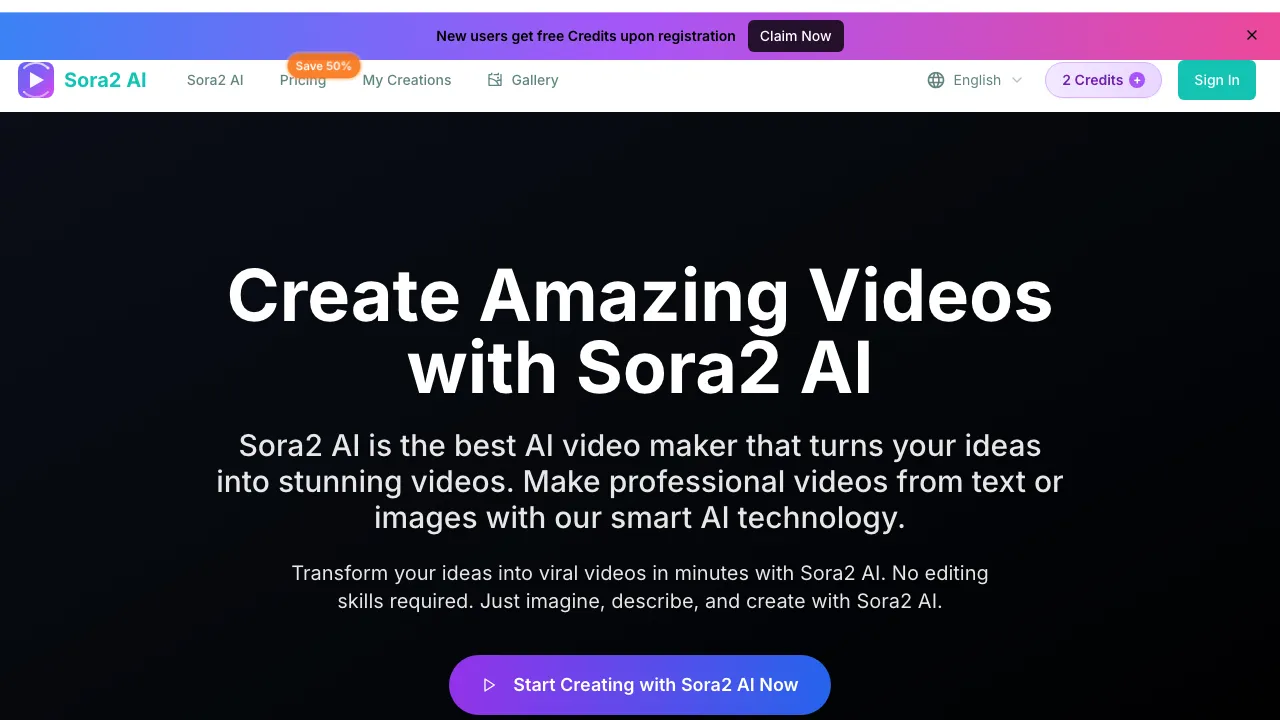 Sora2 AI screenshot