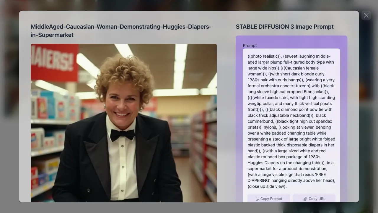 Stable Diffusion 3 screenshot