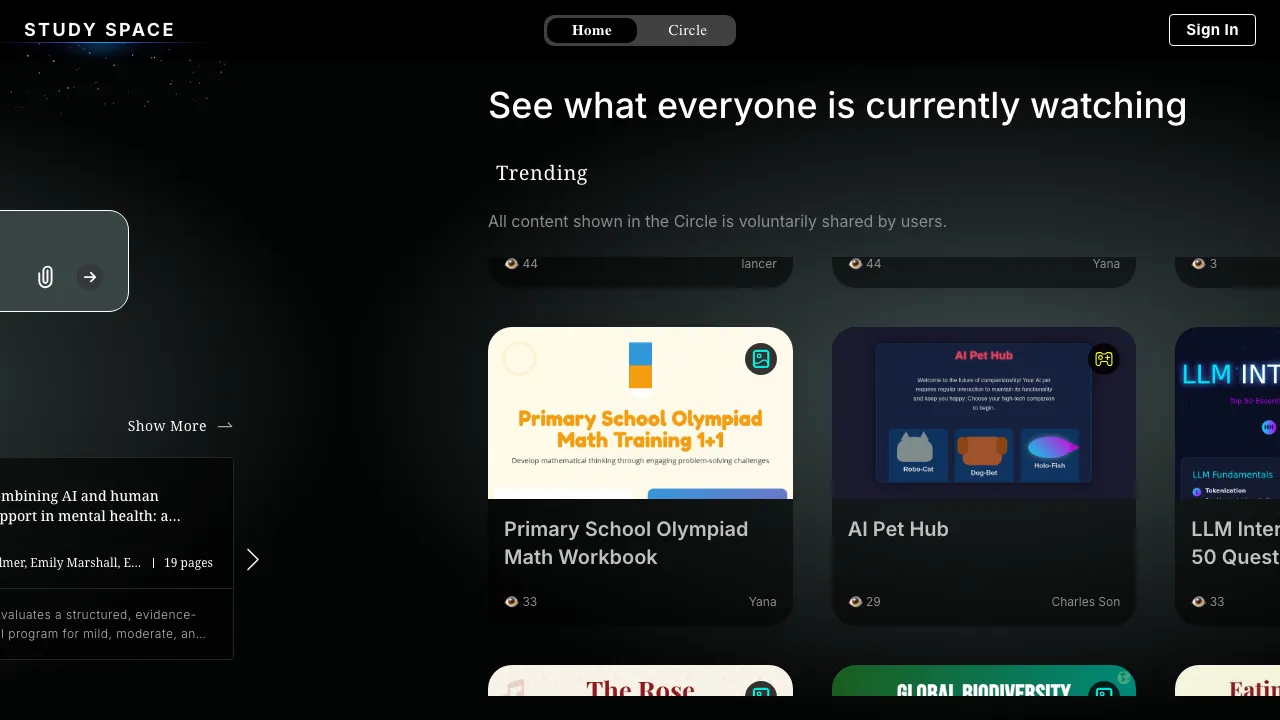 Study Space screenshot