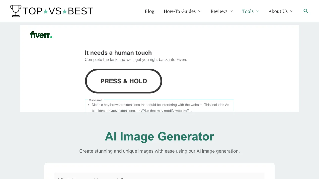 AI Image Generator screenshot