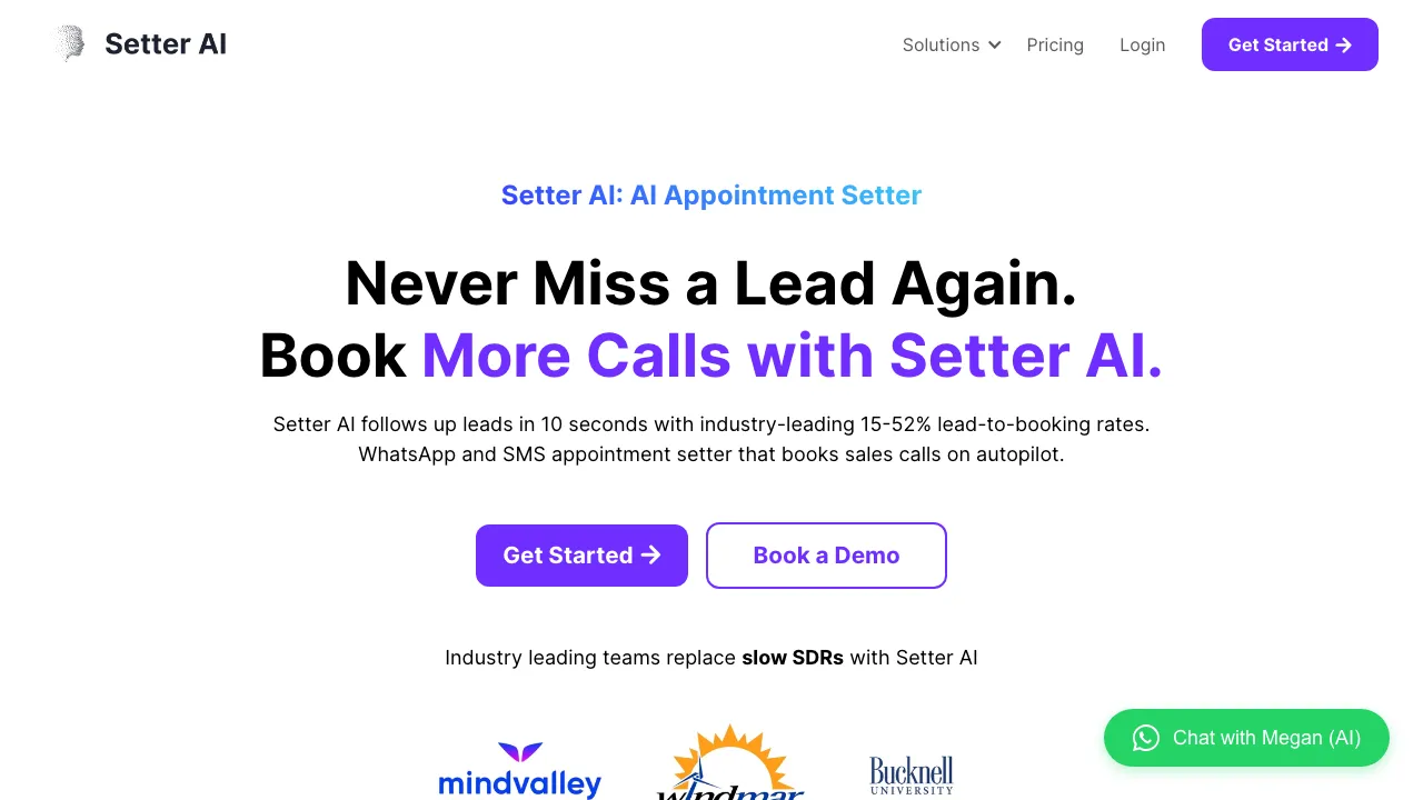 Setter AI screenshot