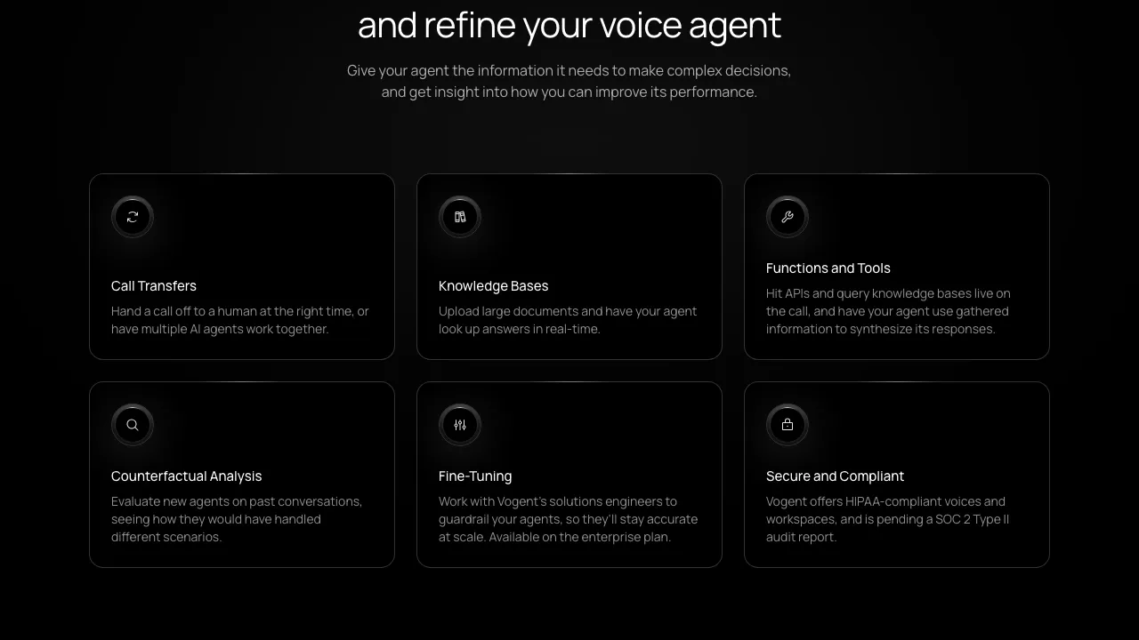 Vogent Voicelab screenshot