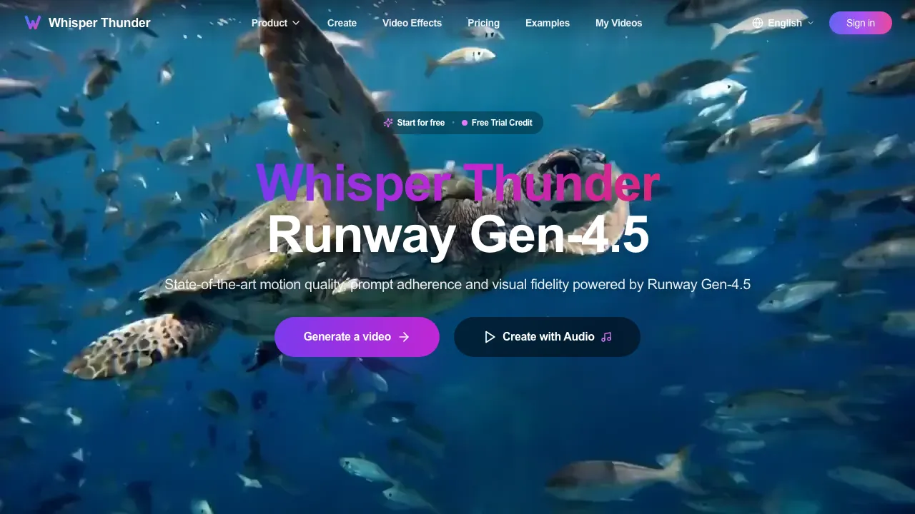 Whisper Thunder screenshot