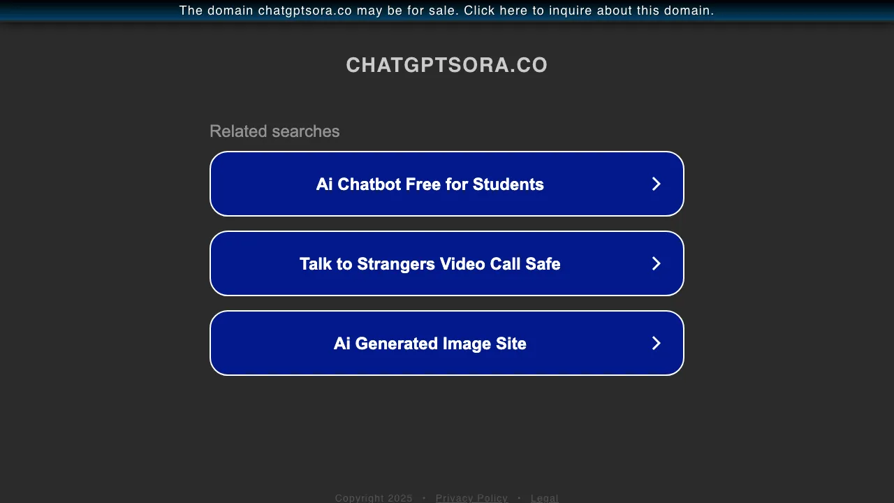 ChatGPT Sora screenshot