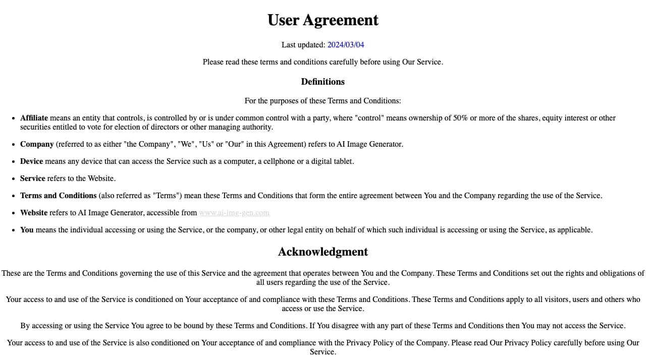AI Image Generator screenshot