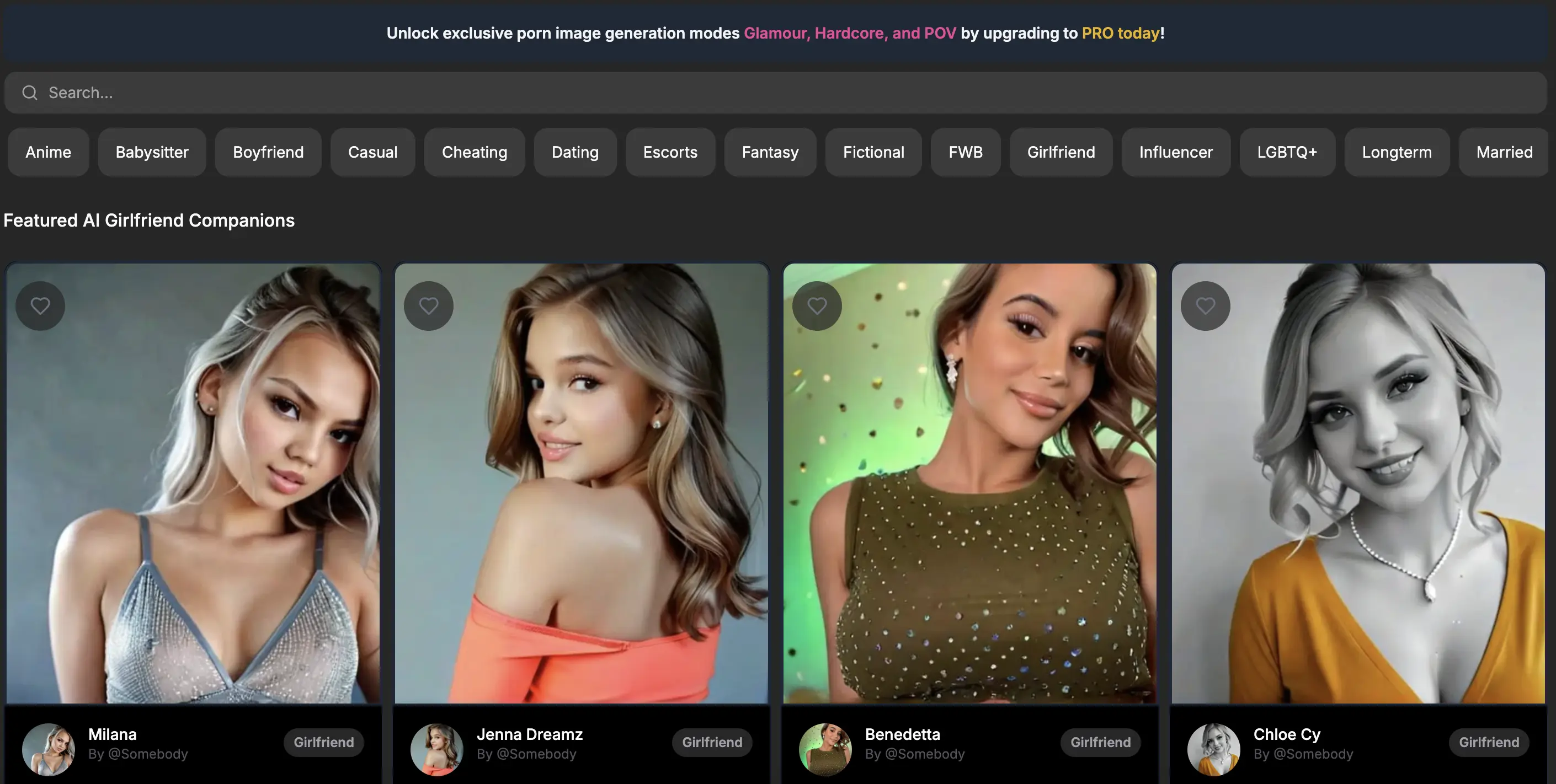 AIAllure censored screenshot