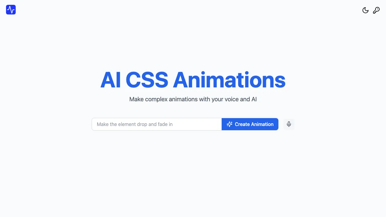 AI CSS Animations screenshot