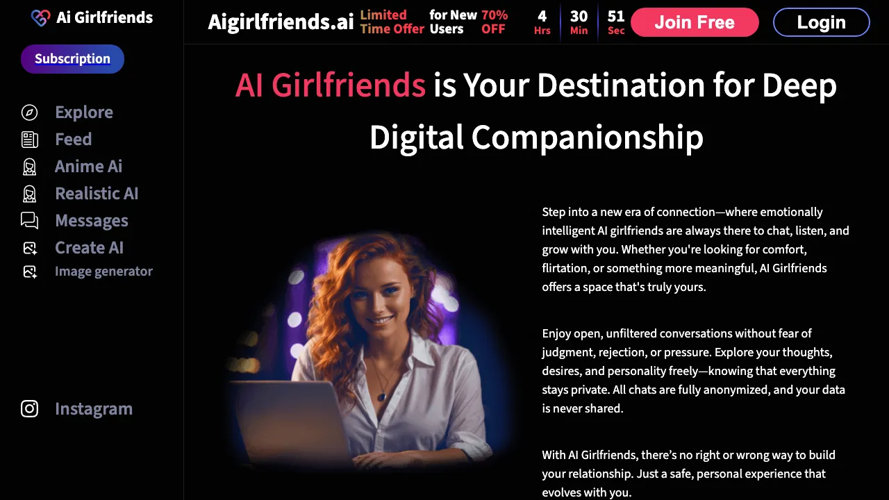 AI Girlfriends screenshot
