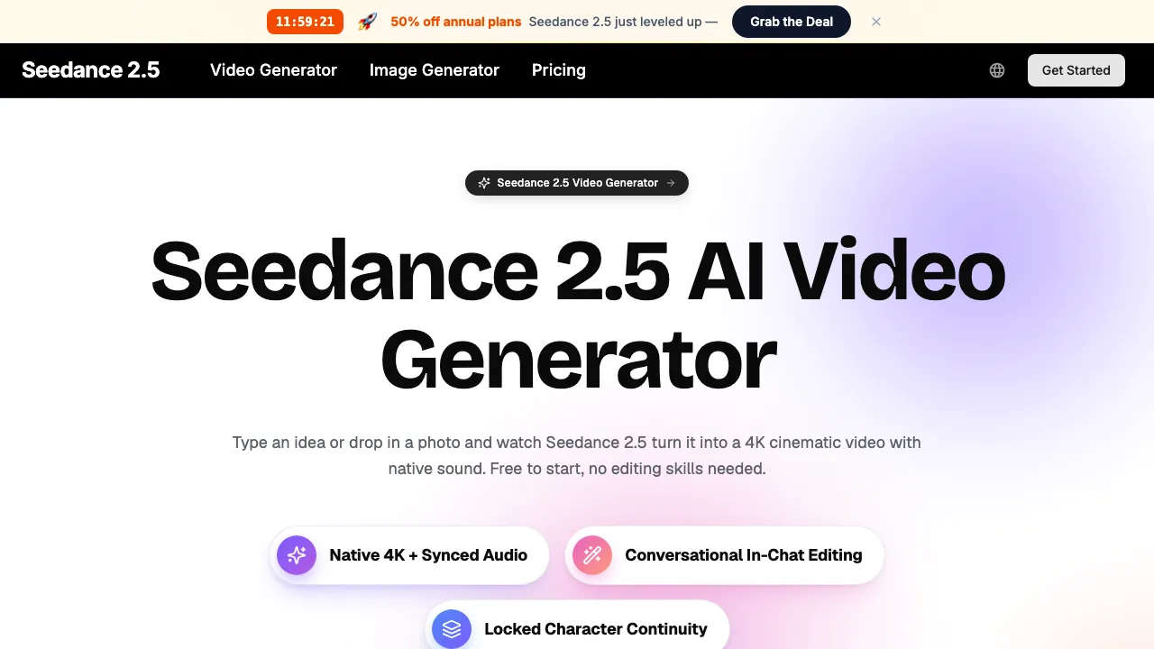Seedance 2.5 screenshot