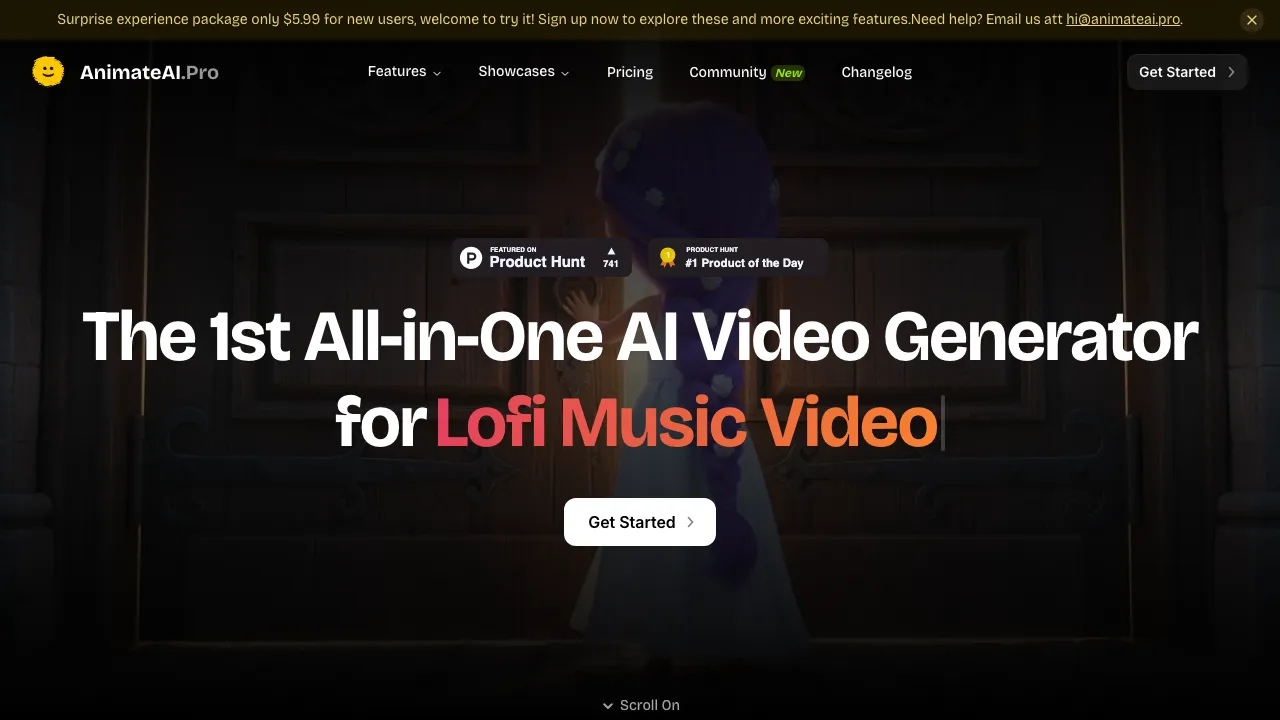 Animate AI screenshot