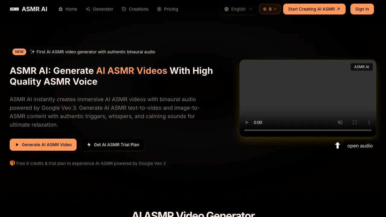 ASMR AI screenshot