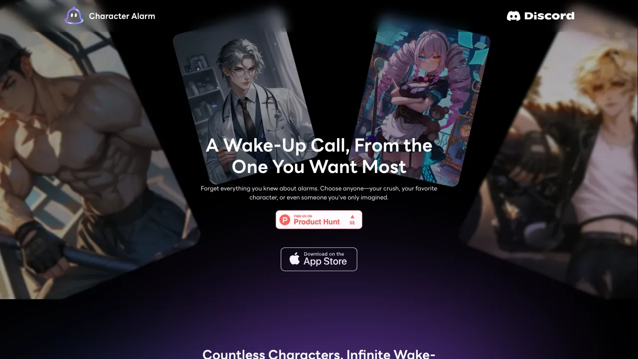 Character Alarm screenshot