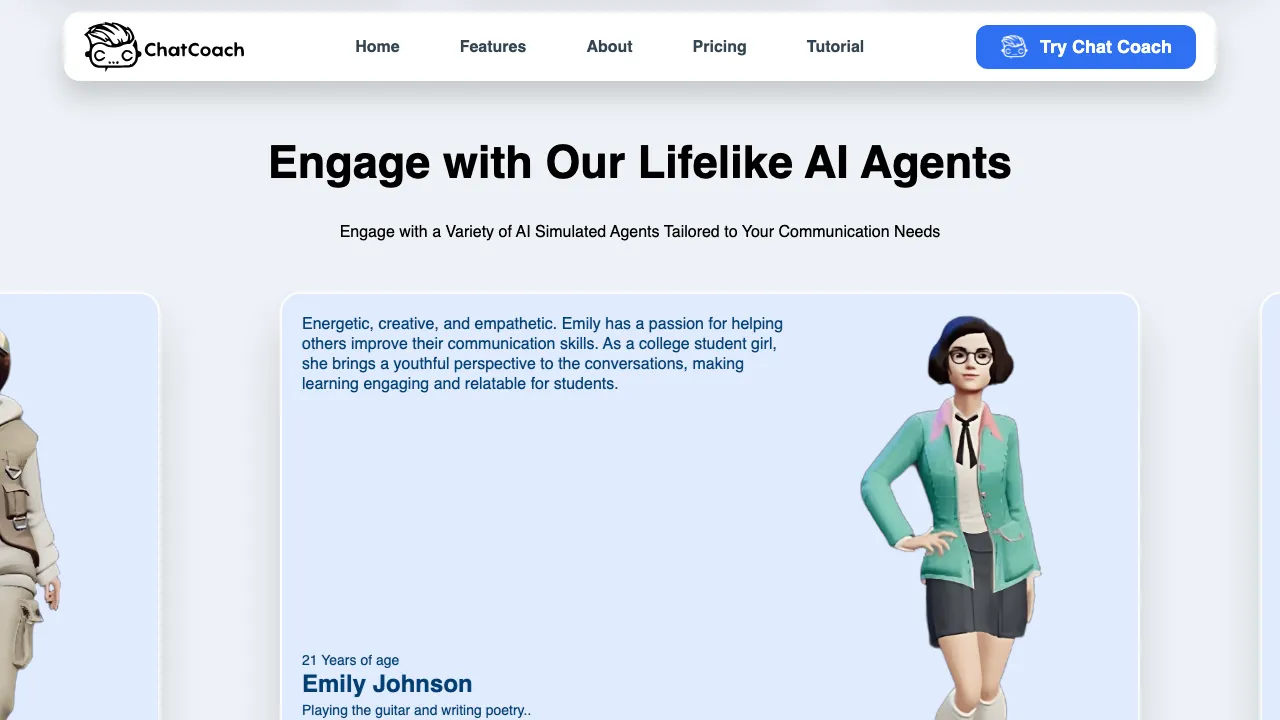 Chat Coach screenshot