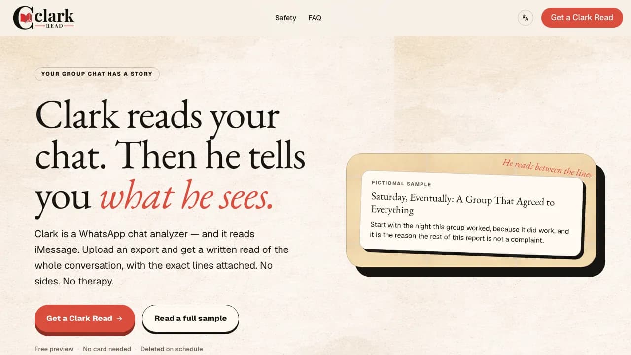 Clark Reads screenshot