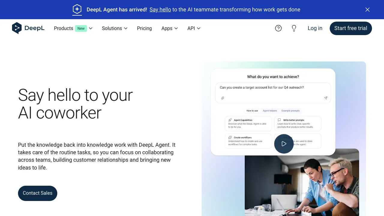 DeepL Agent screenshot