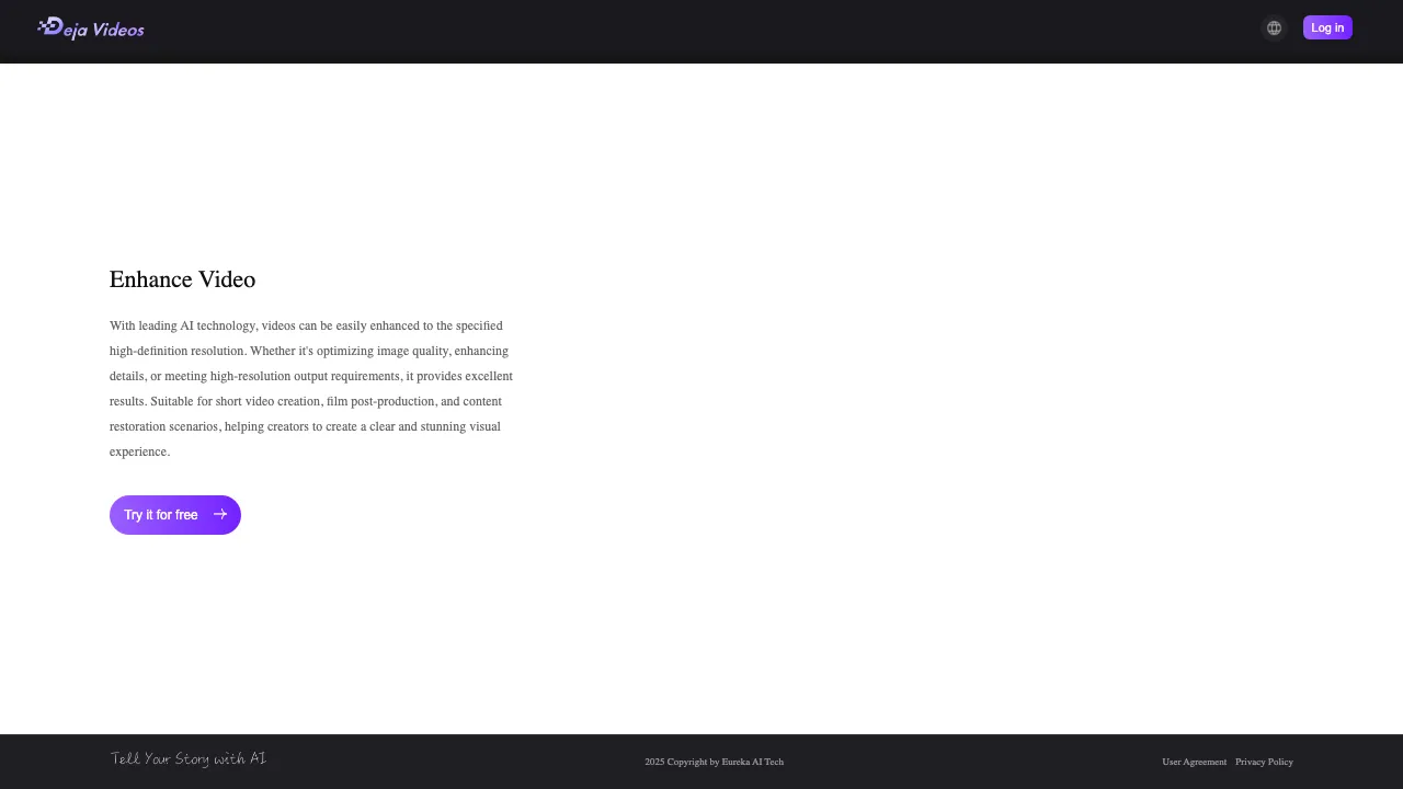 Deja Videos screenshot