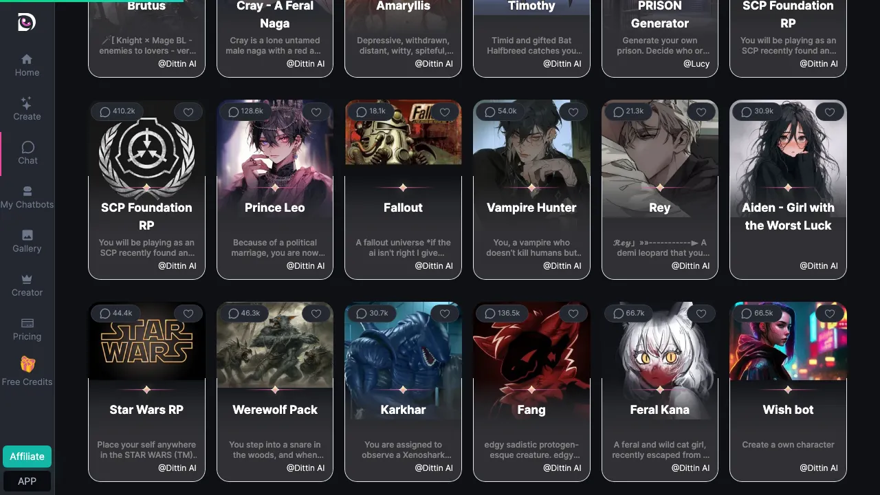 Dittin AI screenshot