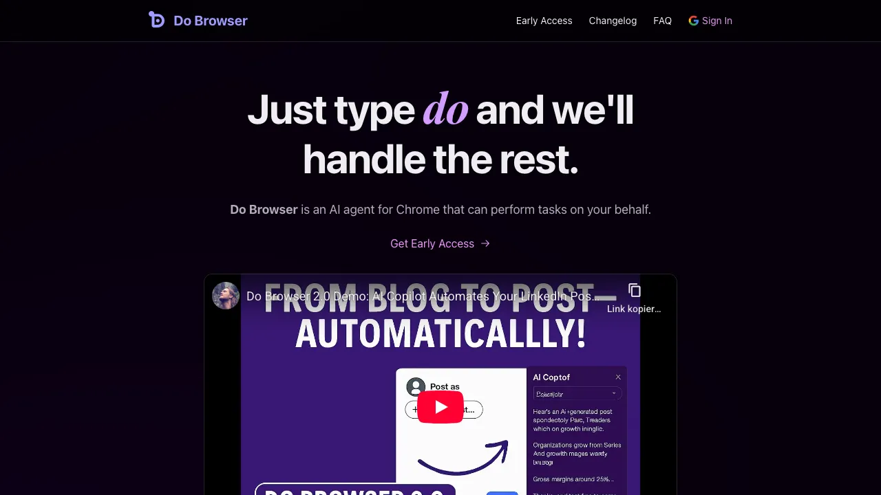 Do Browser screenshot