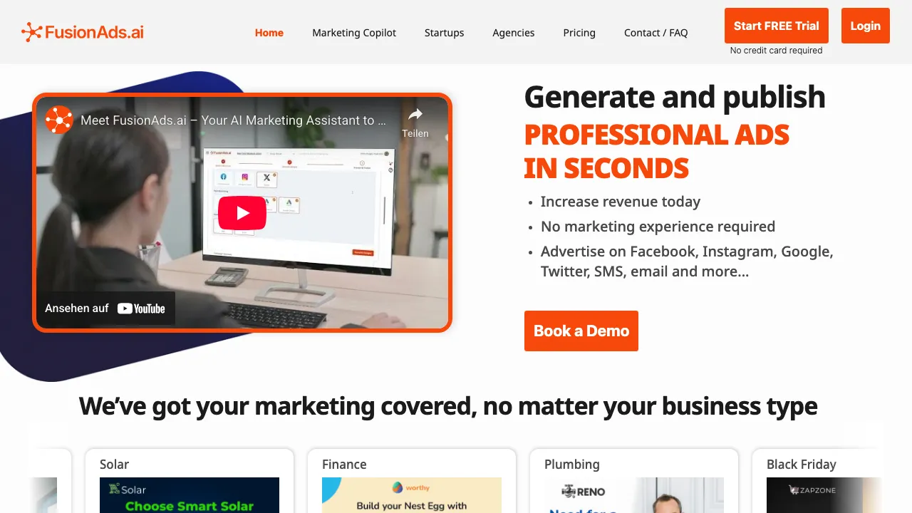Fusion OS screenshot