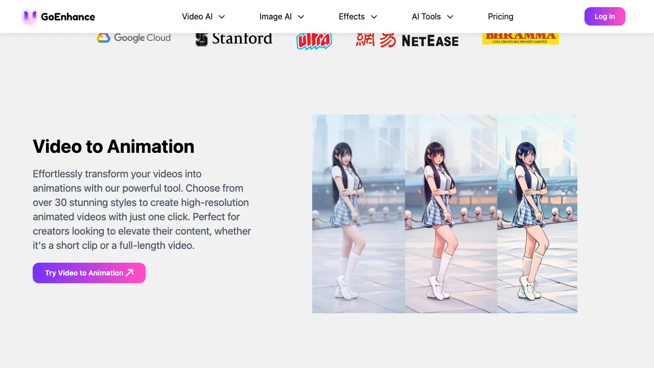 GoEnhance screenshot