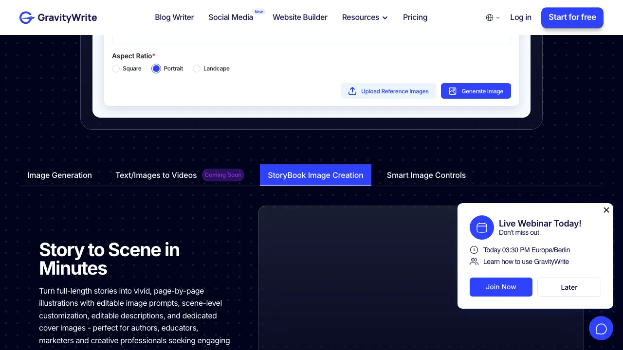 GravityWrite screenshot