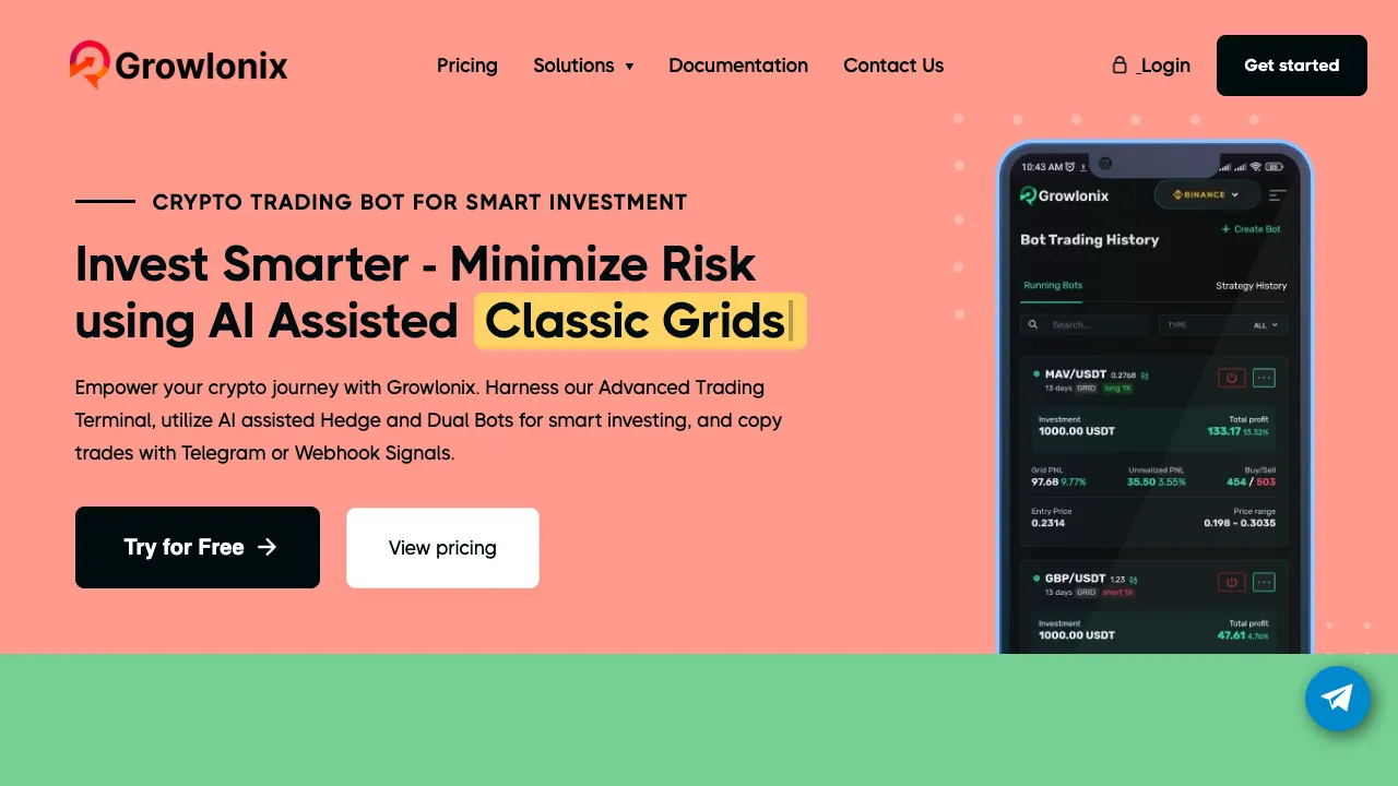 Growlonix screenshot