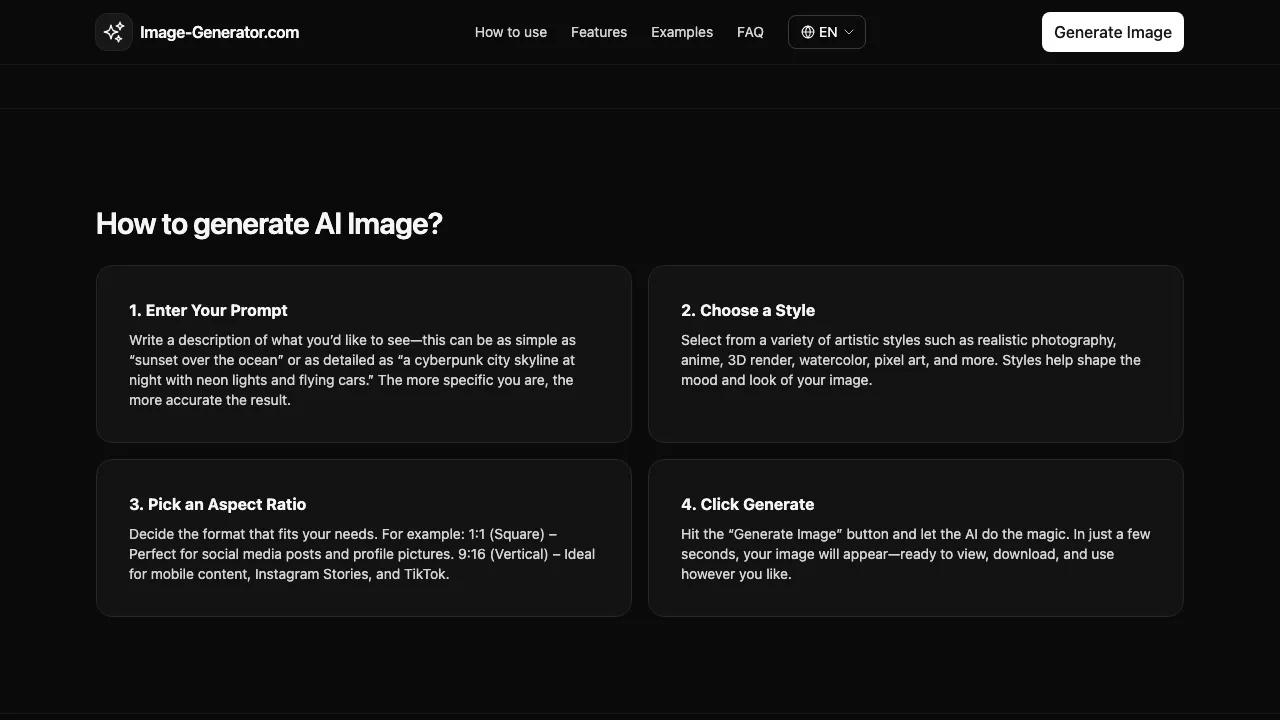 Image Generator screenshot
