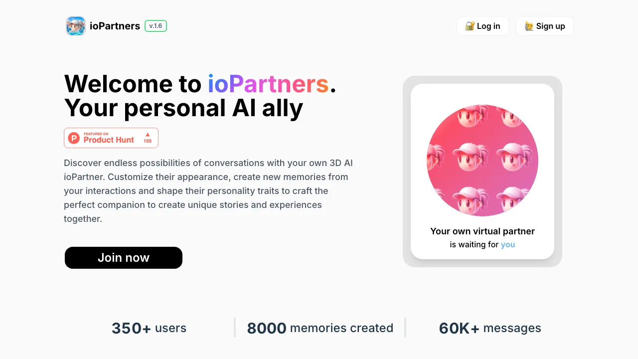 ioPartners screenshot