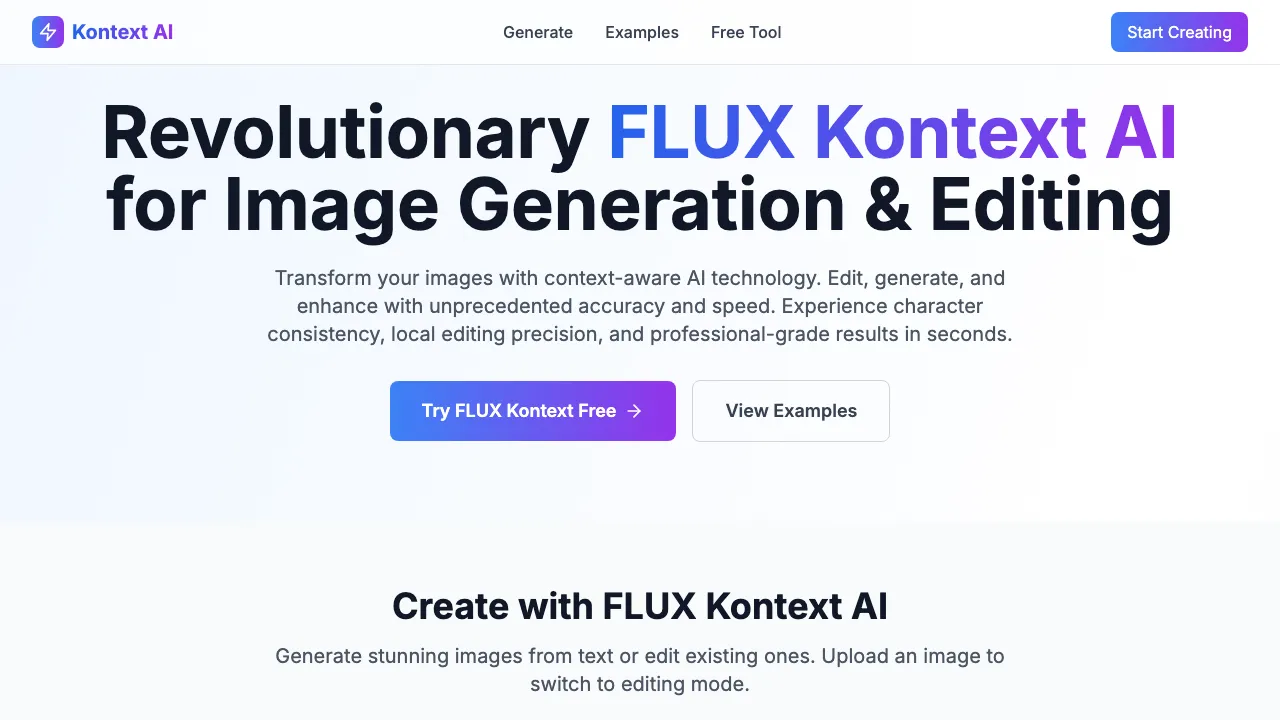 Kontext AI screenshot