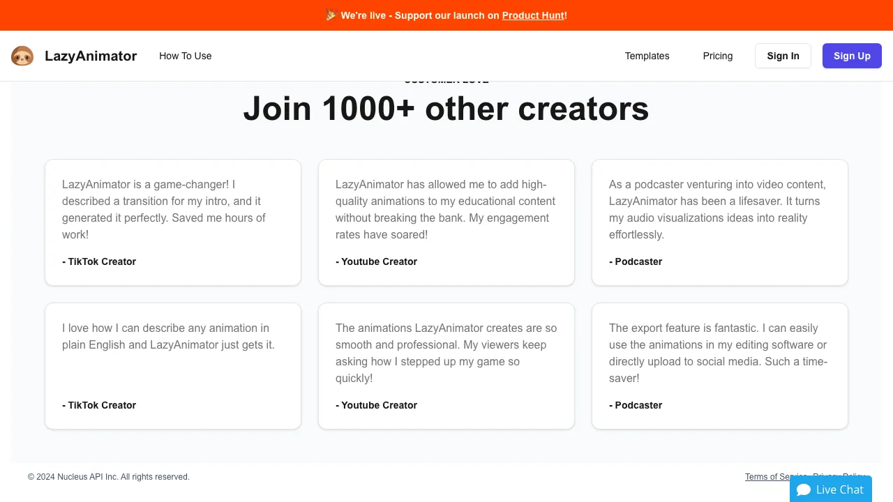 LazyAnimator screenshot
