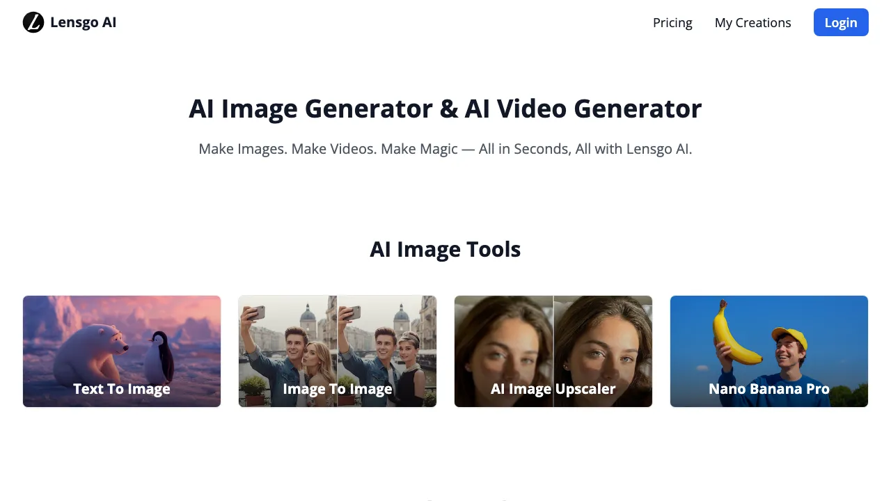Lensgo AI screenshot