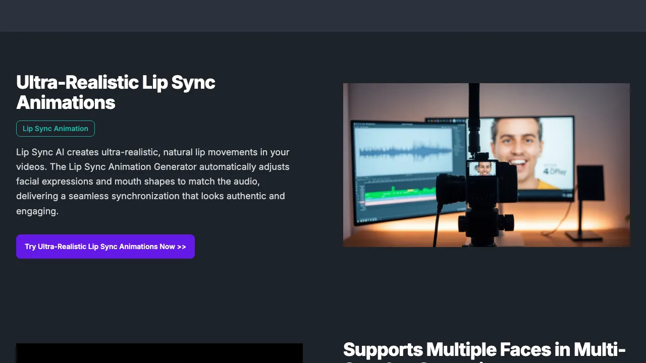Lip Sync AI screenshot