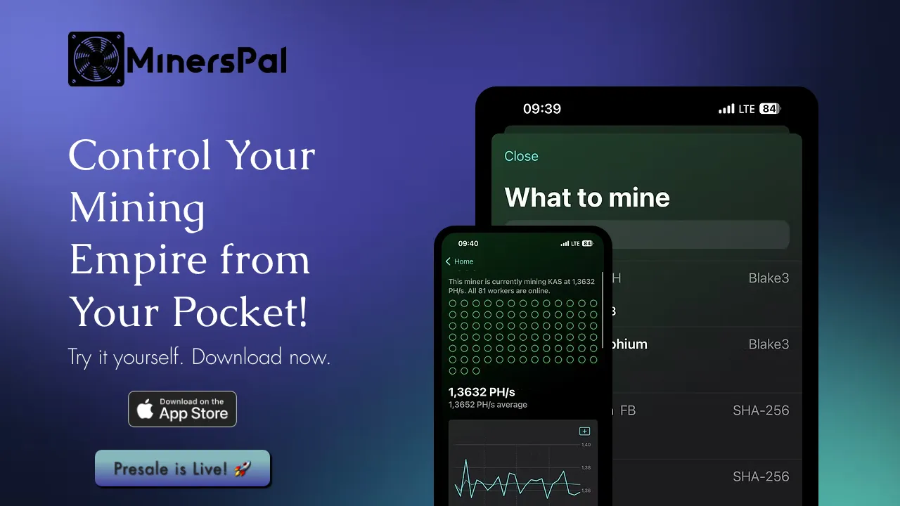 MinersPal screenshot