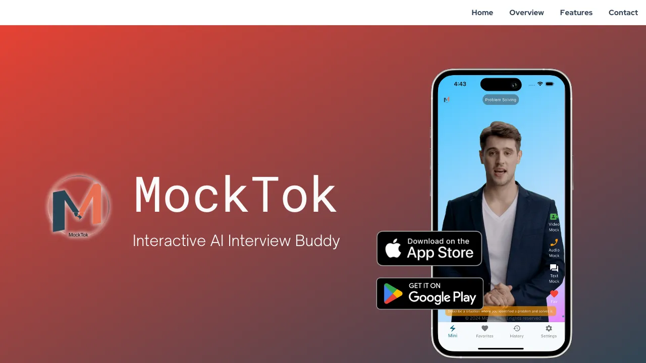 MockTok screenshot