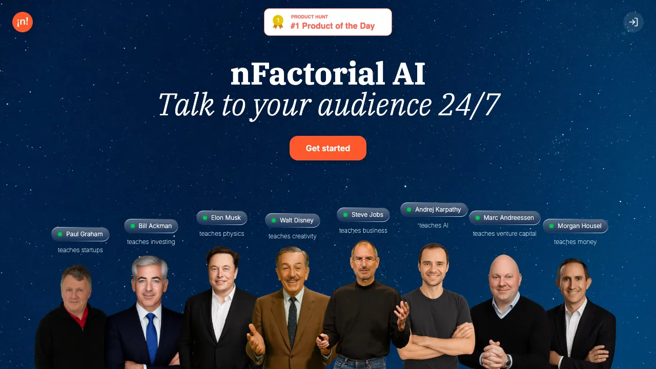 nFactorial AI screenshot