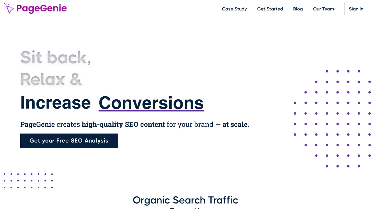 PageGenie screenshot