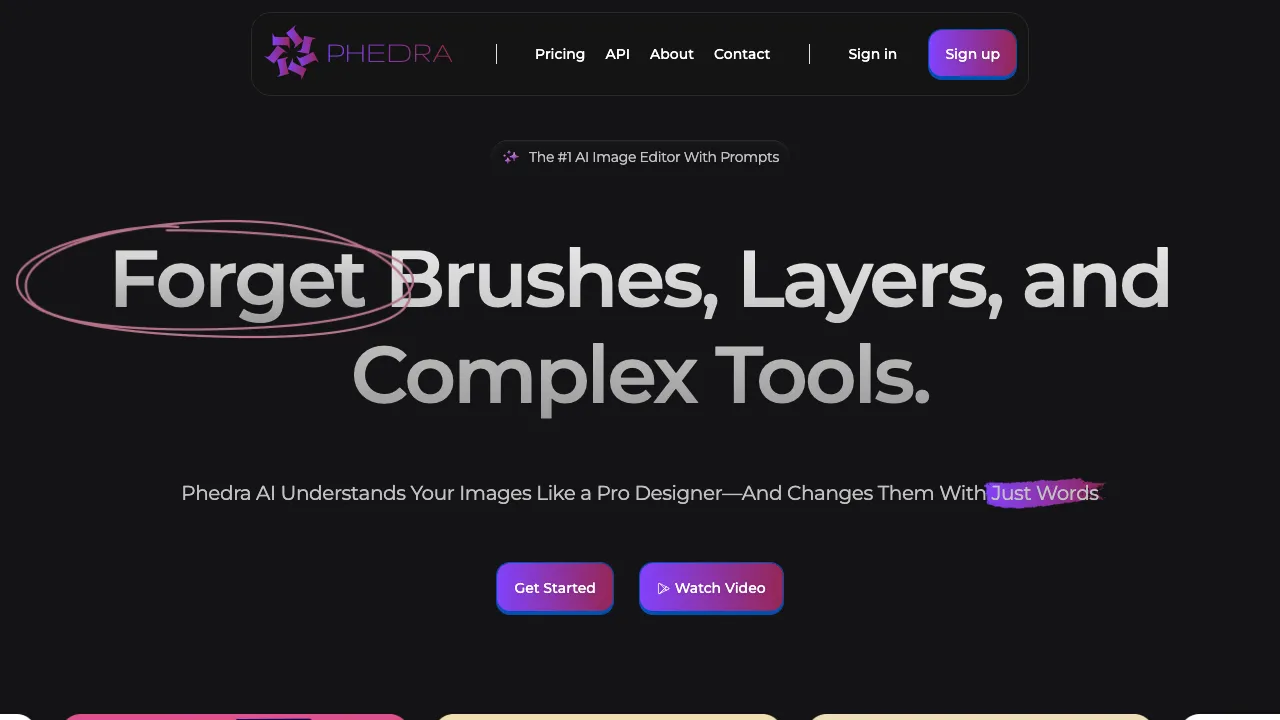 Phedra screenshot