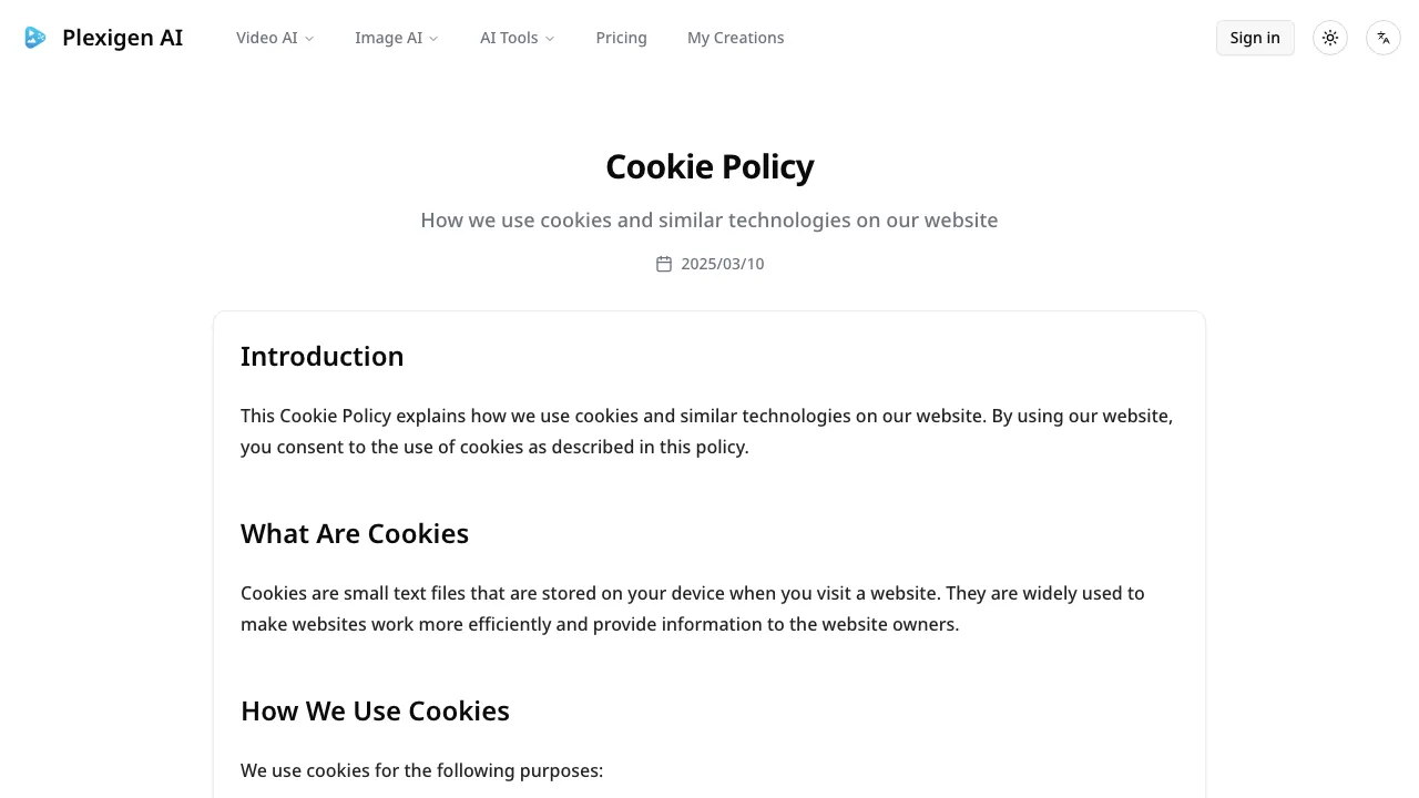 Plexigen AI screenshot
