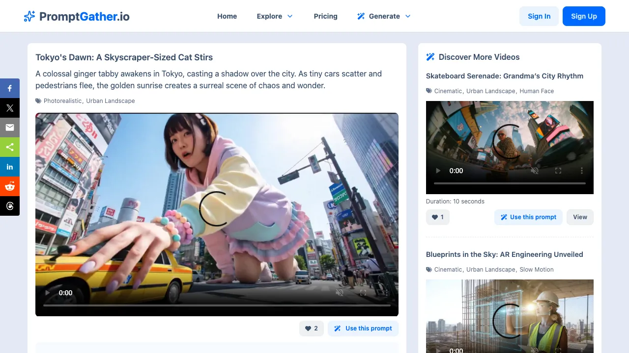 PromptGather screenshot