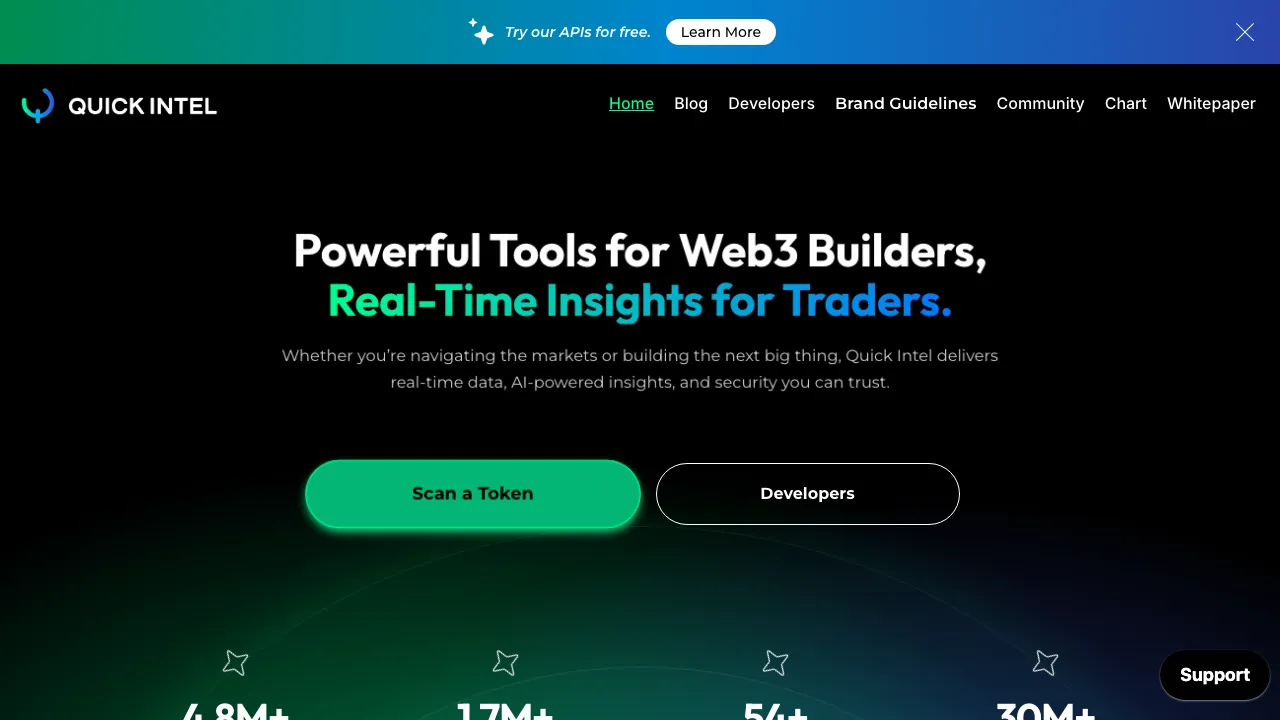 Quick Intel screenshot