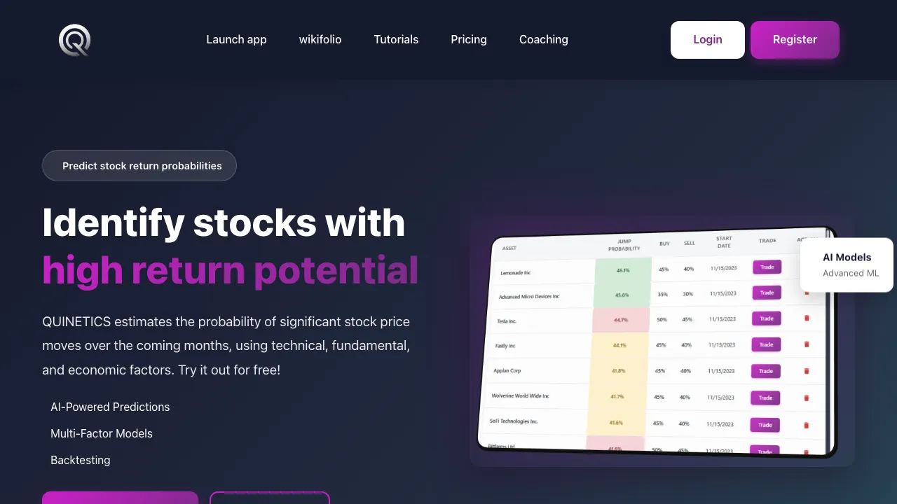 QUINETICS screenshot