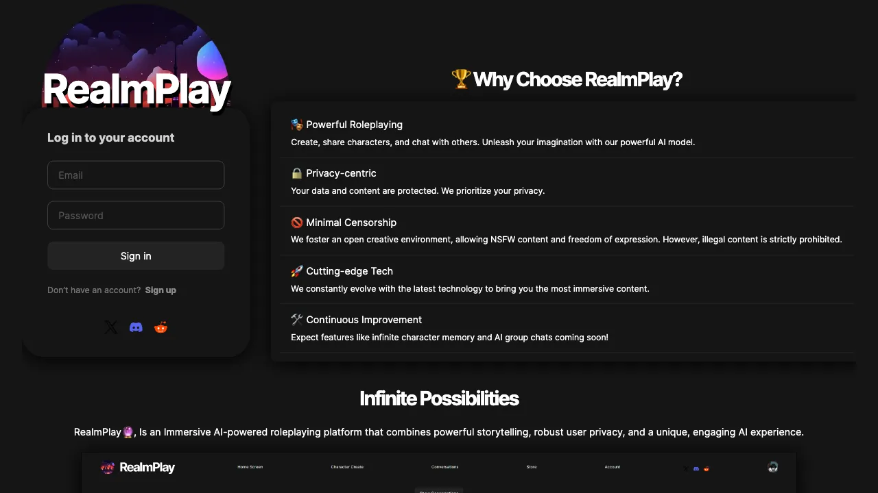 RealmPlay screenshot