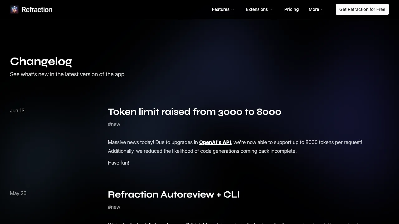 Refraction screenshot