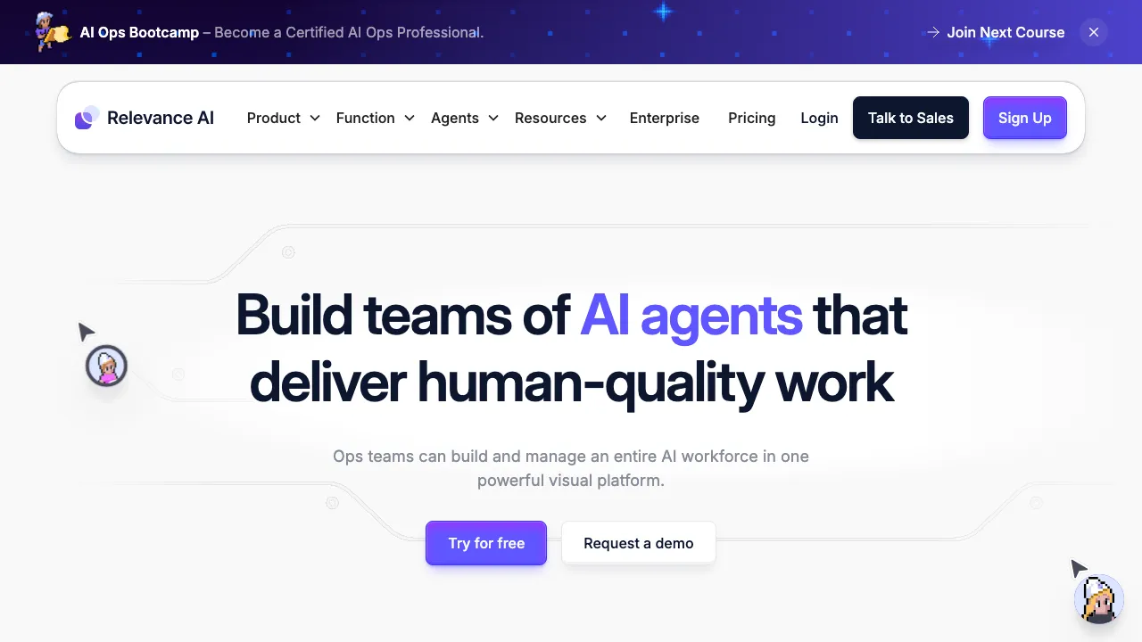 Relevance AI screenshot